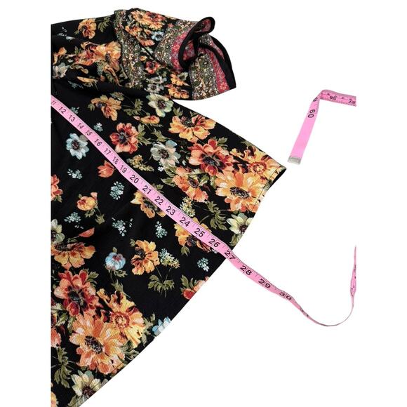 Flying Tomato Ruffle Floral Off The Shoulder Belle Sleeve Top Womens Size 3XL - Picture 5 of 5